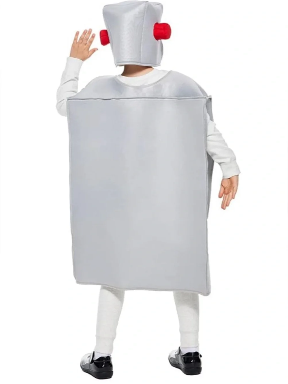 Unisex Kid's Sponge Robot Costume Tunic and Headpiece Set NIP One Size Fit Most